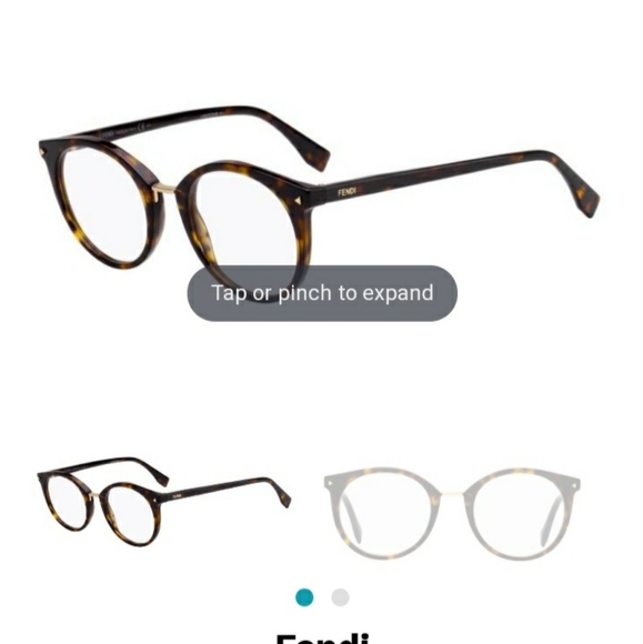 FENDI FF0350 086 DARK HAVANA - Picture 2 of 2